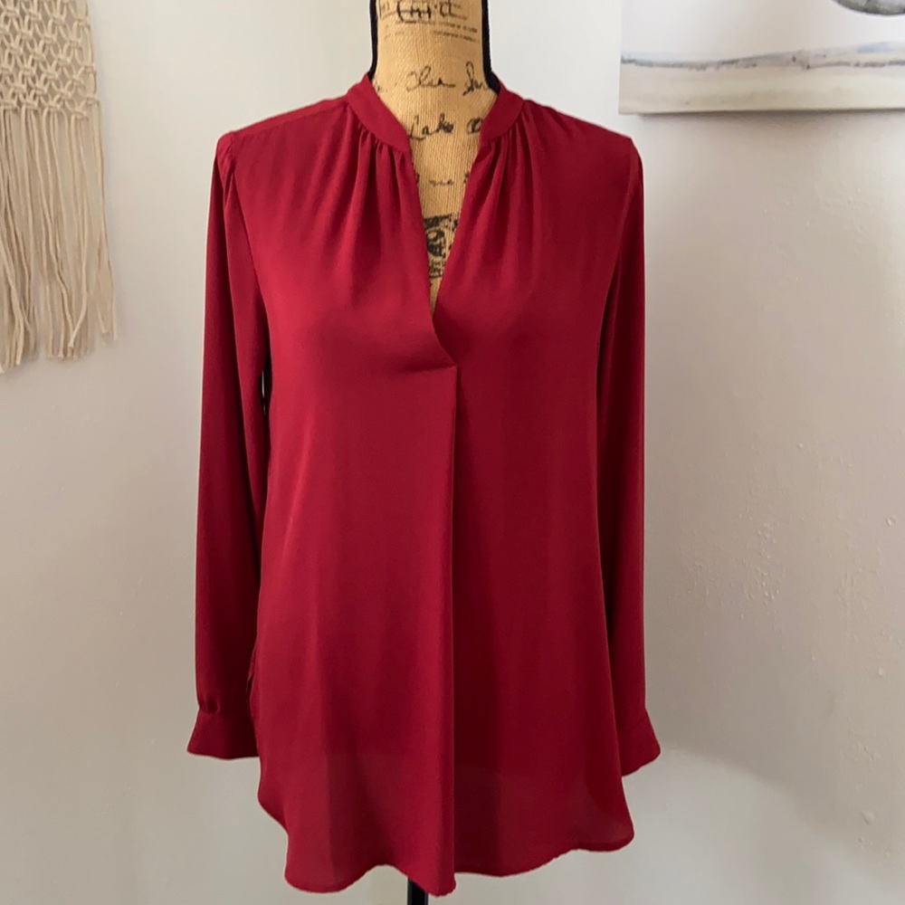 Loft Split Neck Blouse - image 1